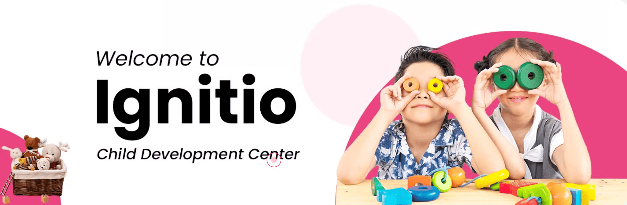 Therapist working with child